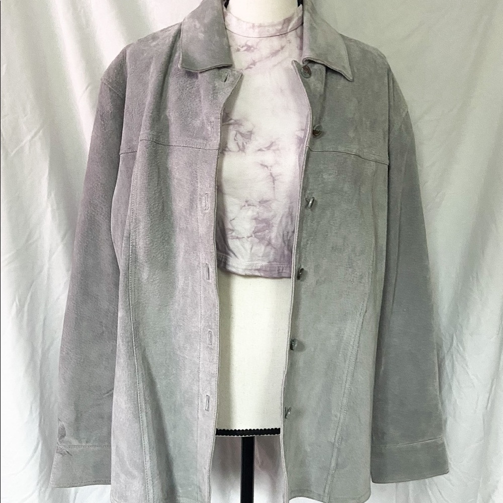 Leather & Satin Jacket